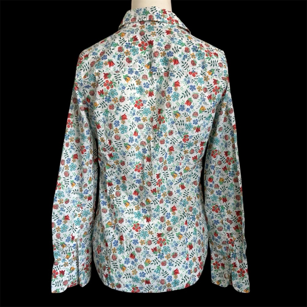 J.CREW Size 2 Liberty perfect shirt in Edenham floral Style G4375 - Picture 5 of 10